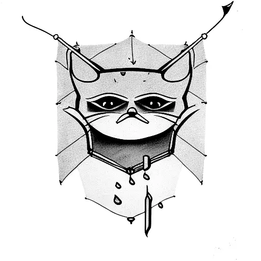 Simple Broken Umbrella