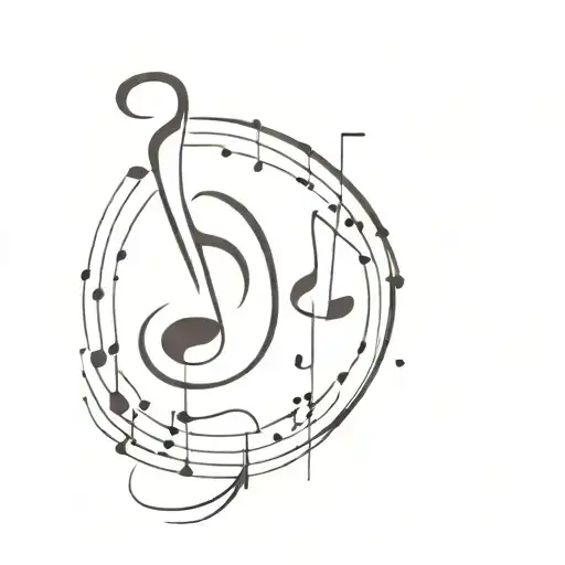 Date And Music Notes