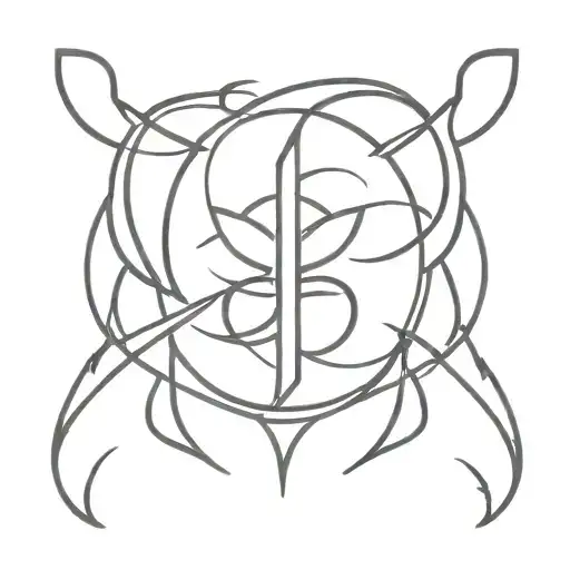 Design A Minimalist Tattoo Of A Japanese Anime Symbol Or Logo