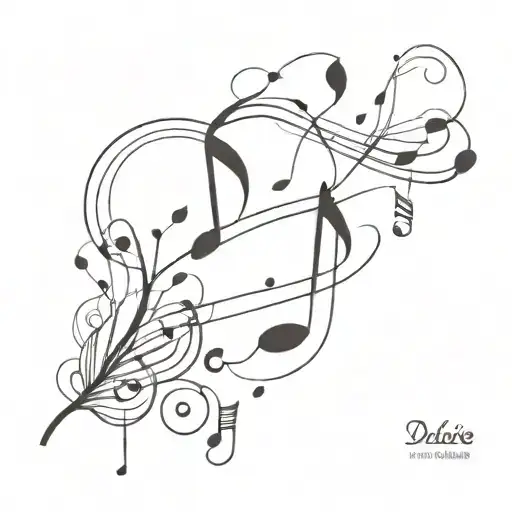 Date And Music Notes