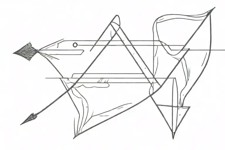 Half Arrow With Anndi Inside