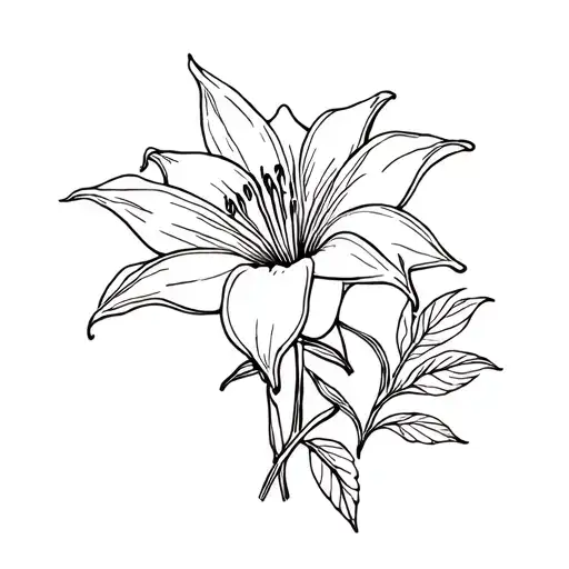 One Daysi With One Lily Flower With One Poinsettia With One Rose