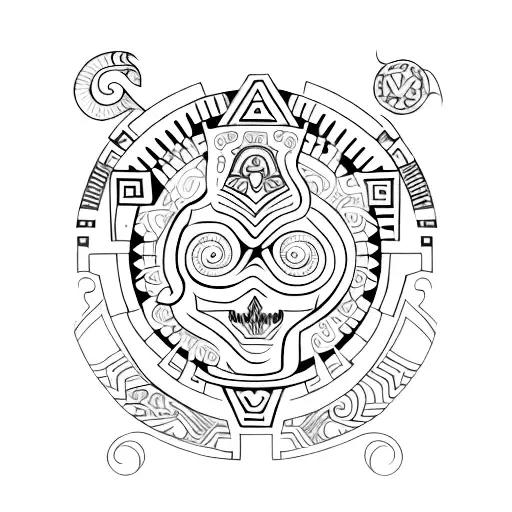 Azteca And Aquarius Sign