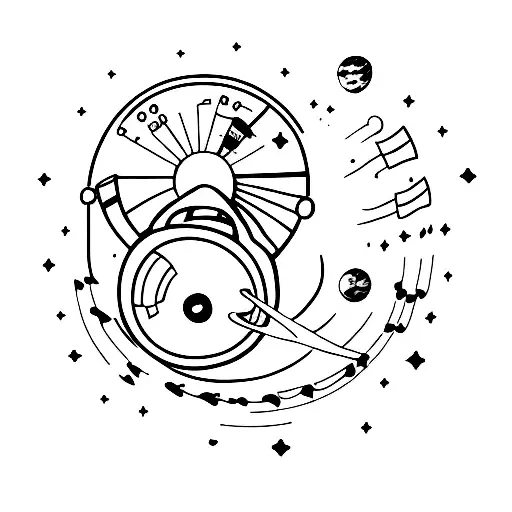 Astronut Hearing Music