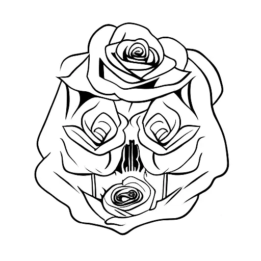 Rose Skull