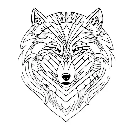 Wolf With Pisces