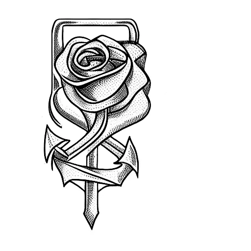 An Anchor And A Rose