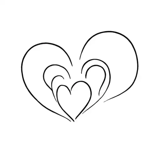 Family Love Minimalist Tattoo Design