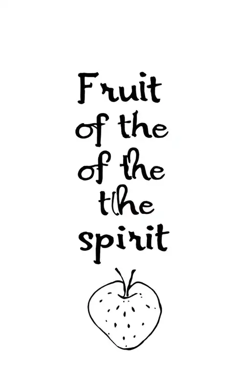 Fruit Of The Spirit Bible Verse