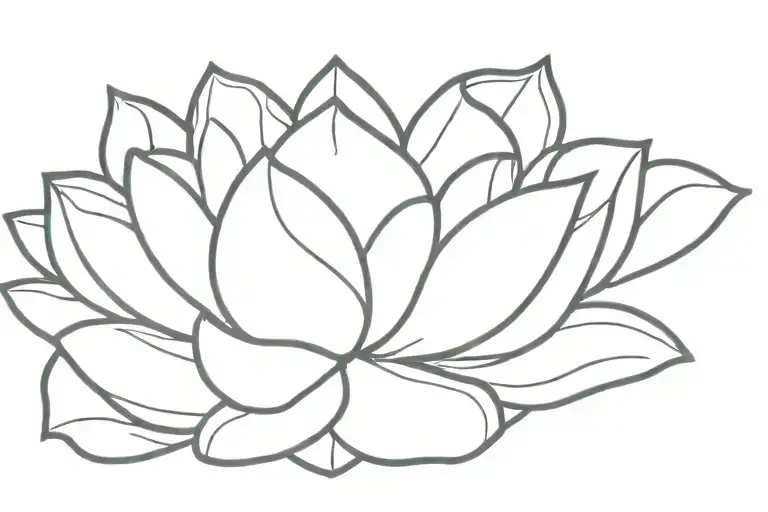 Lotus Flower Bicep Band Male