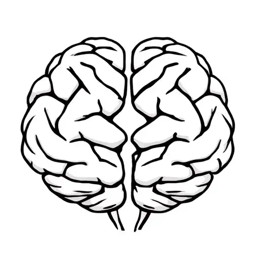 Kintsugi Brain With Broken Heart