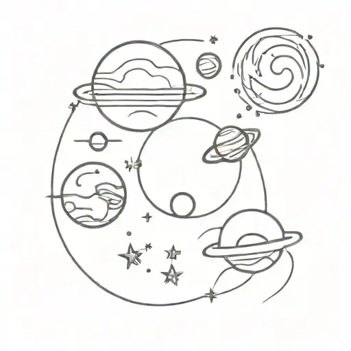 Planets Stars Moon Goblin