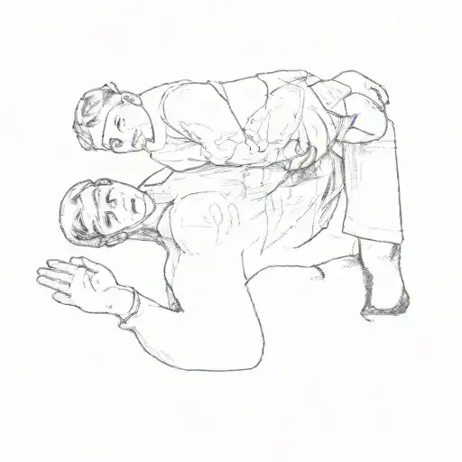 A Man Holding A Baby