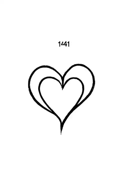 Heart Tattoo 1941 Birth Date