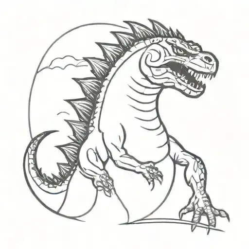Godzilla Circluar