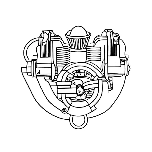 Motor Of A Car