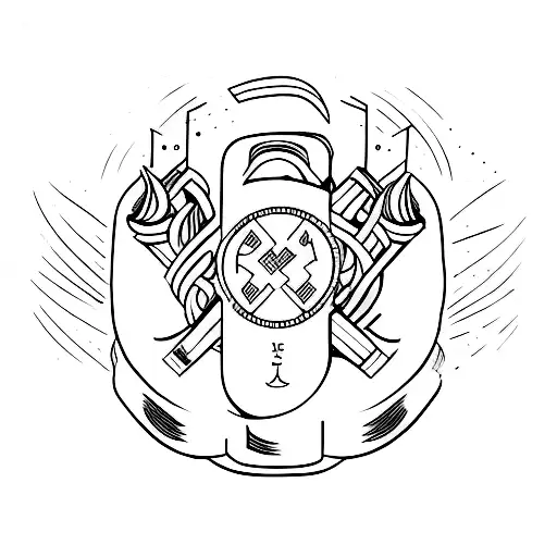 Bible Verse With Lineart