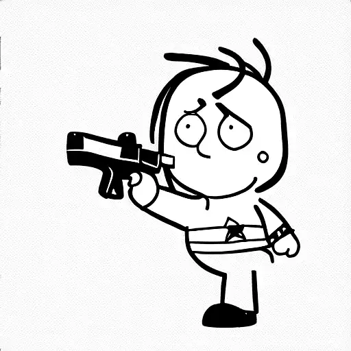 Stewie Griffin With A Gun