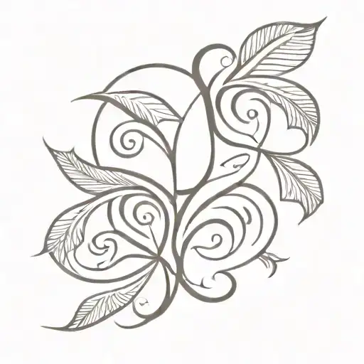 Hawaii Tribal Patterns Abstract Design