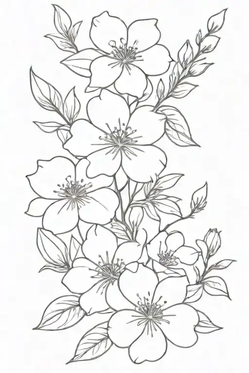 Augest Birth Flower And July Birth Flower Bouquet