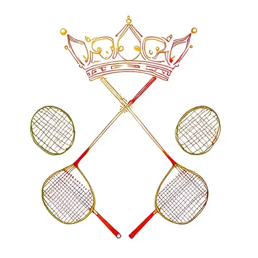 Badminton And Crown