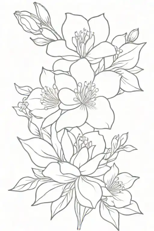 November March Birth Flower Bouquet