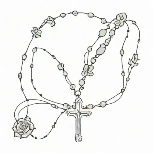 Rosary Wrapped Tightly