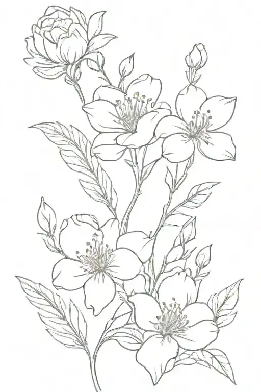 February Birth Flower With May Birth Flower Small Bouquet