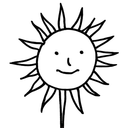 Stick Figure Sun