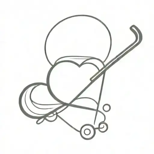 Simple Heart Using Golf Club