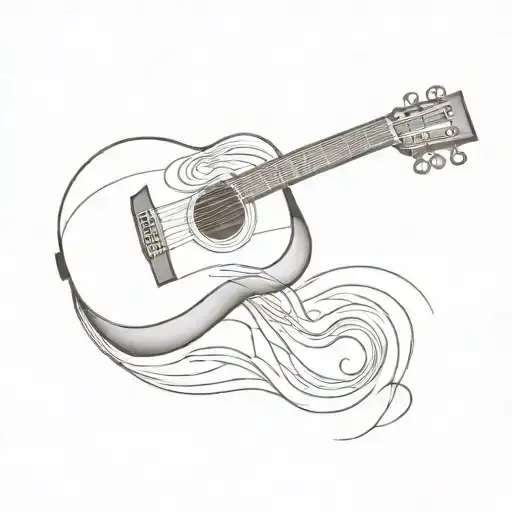 Acoustic Guitar Going Into Spiral Merging