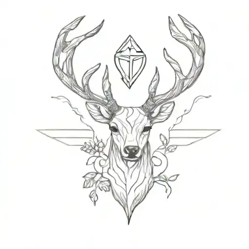 Deer Head Family Crest