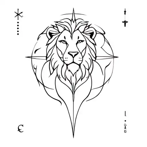 Astrology Symbols Lion