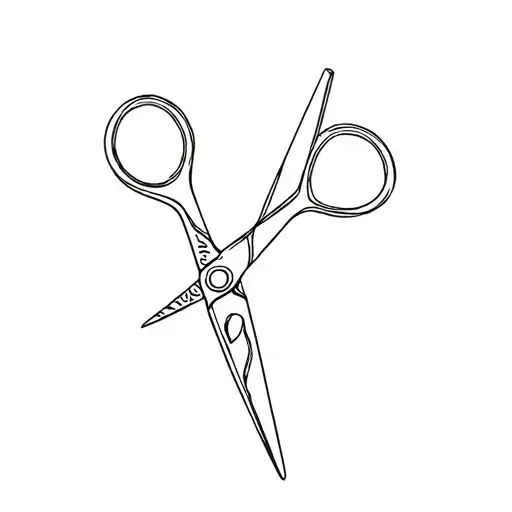 Hair Scissors 11-11 Love