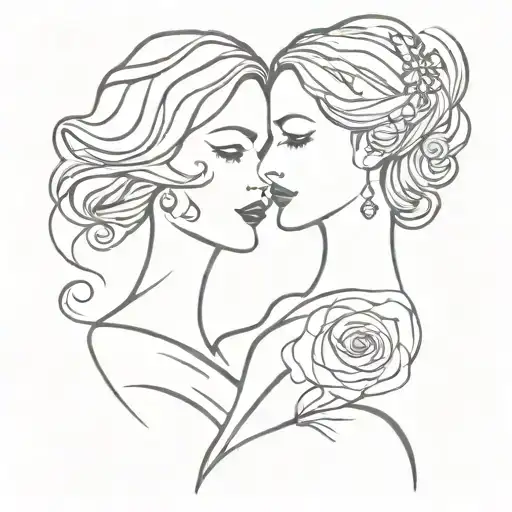 Mother Daughter Tattoo Based On Musical Theatre