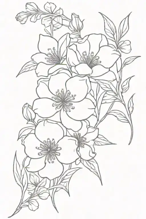 January And August Birth Flowers