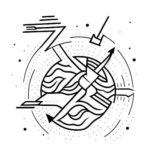 An Arrow Around The World