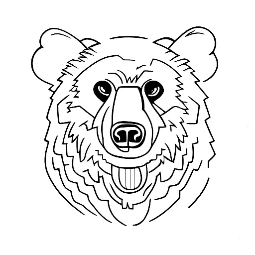 Bear Holding Football