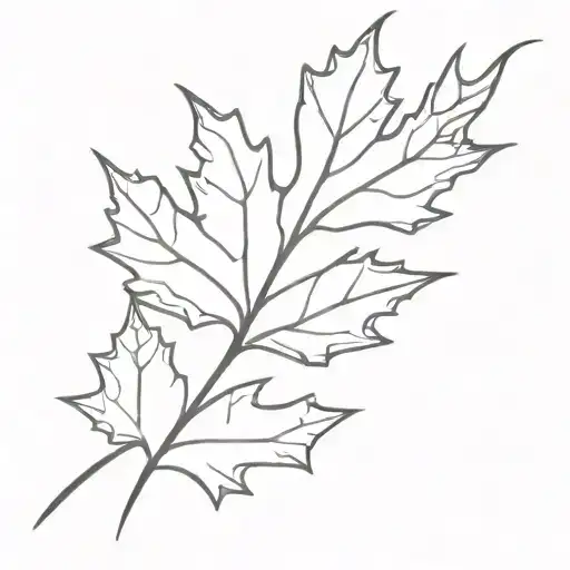 Maple Leaf Infinity Symbol