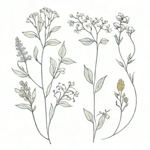 Healing Herbs And Flowers Growing