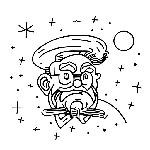 Grumpy Old Man Who Can Touch The Moon