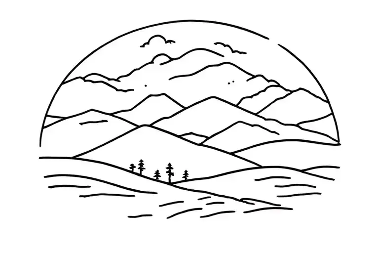 Outdoor Nature Scene With 2