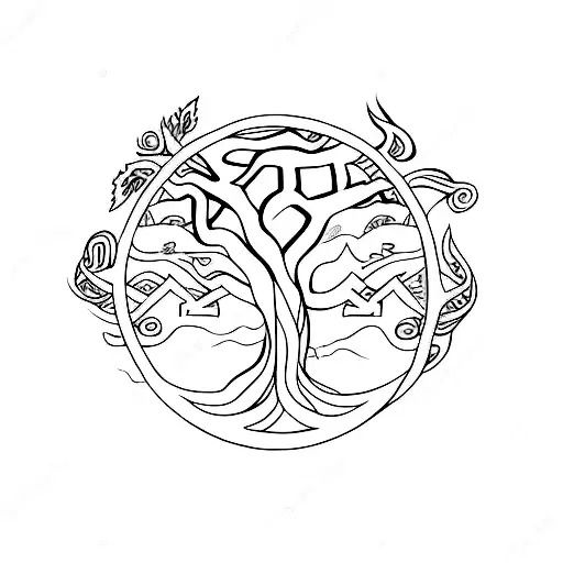 Yggdrasil Norse Tree Of Life