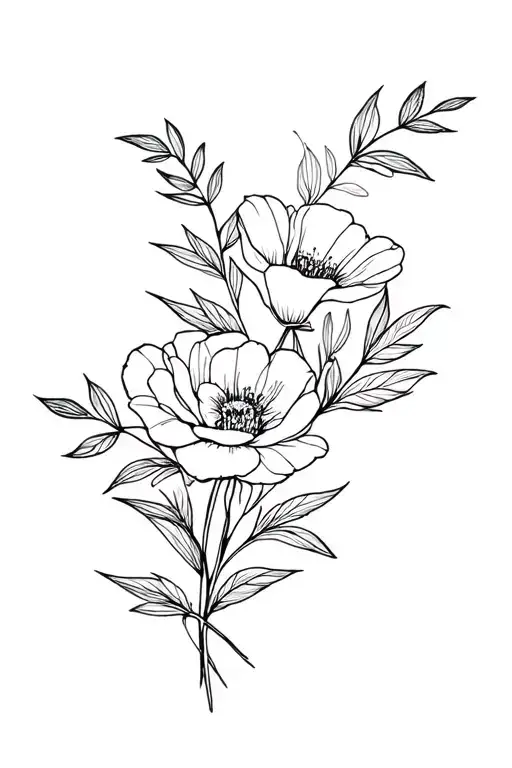 Birth Flower Bouquet