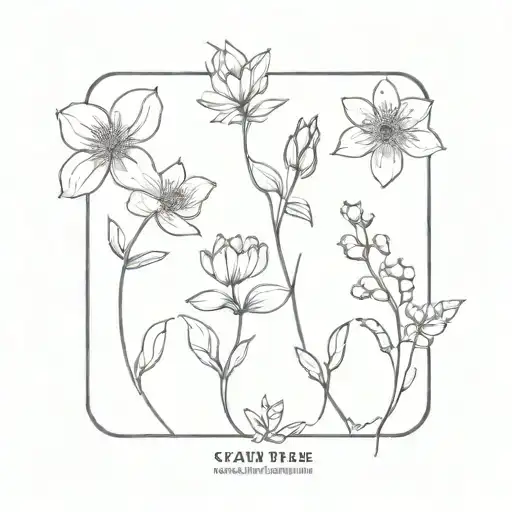 Stem Birth Flower September And October