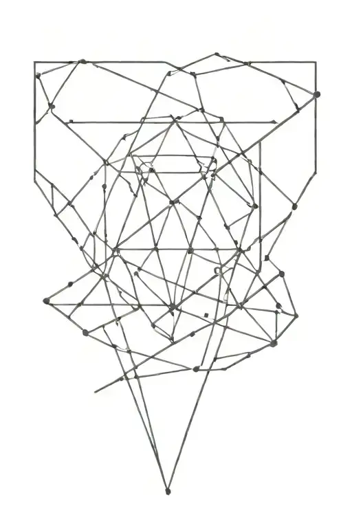 Geometric Minimal Band Tattoo Element Symbol And Draw