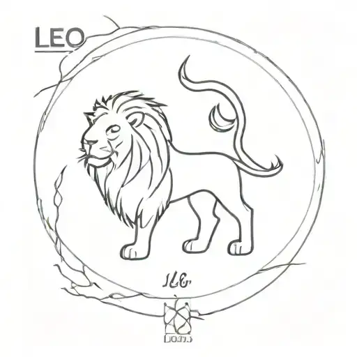Minimalism Zodiac Signs Leo
