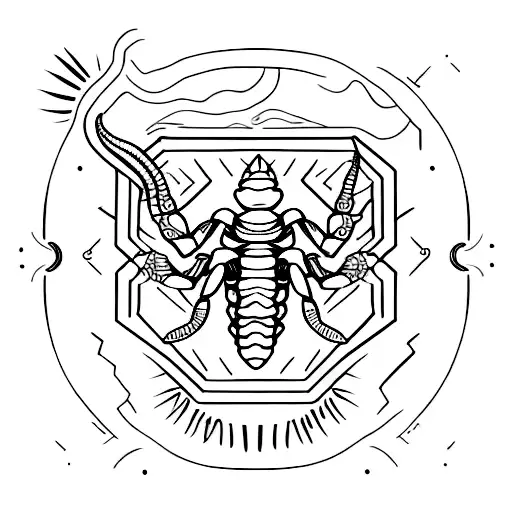 Scorpio Caution Sign