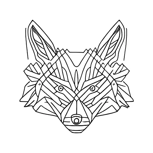 One Line Foxes