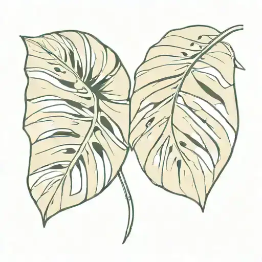 Monstera Plant Growing